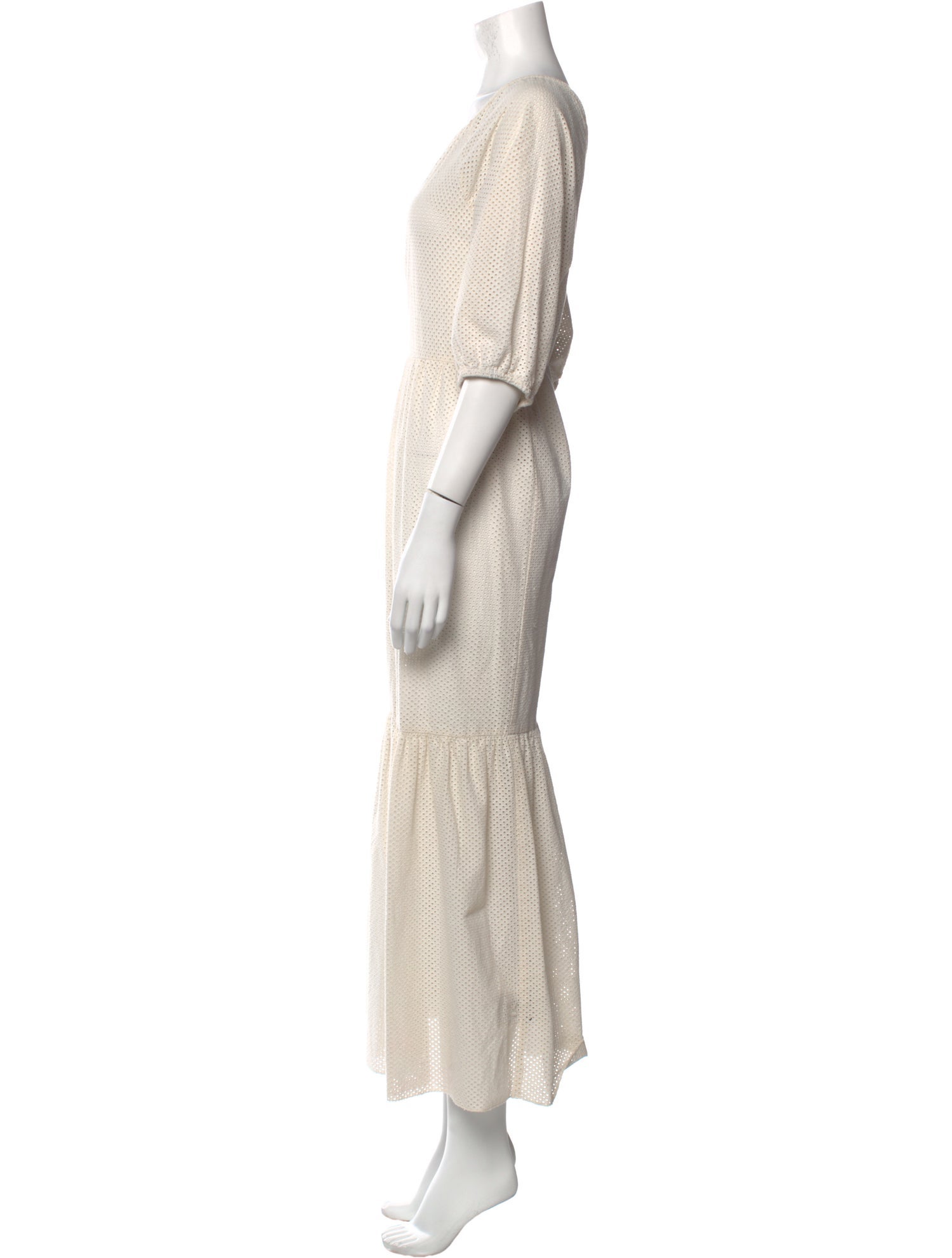 Apiece Apart Scoop Neck Long Dress