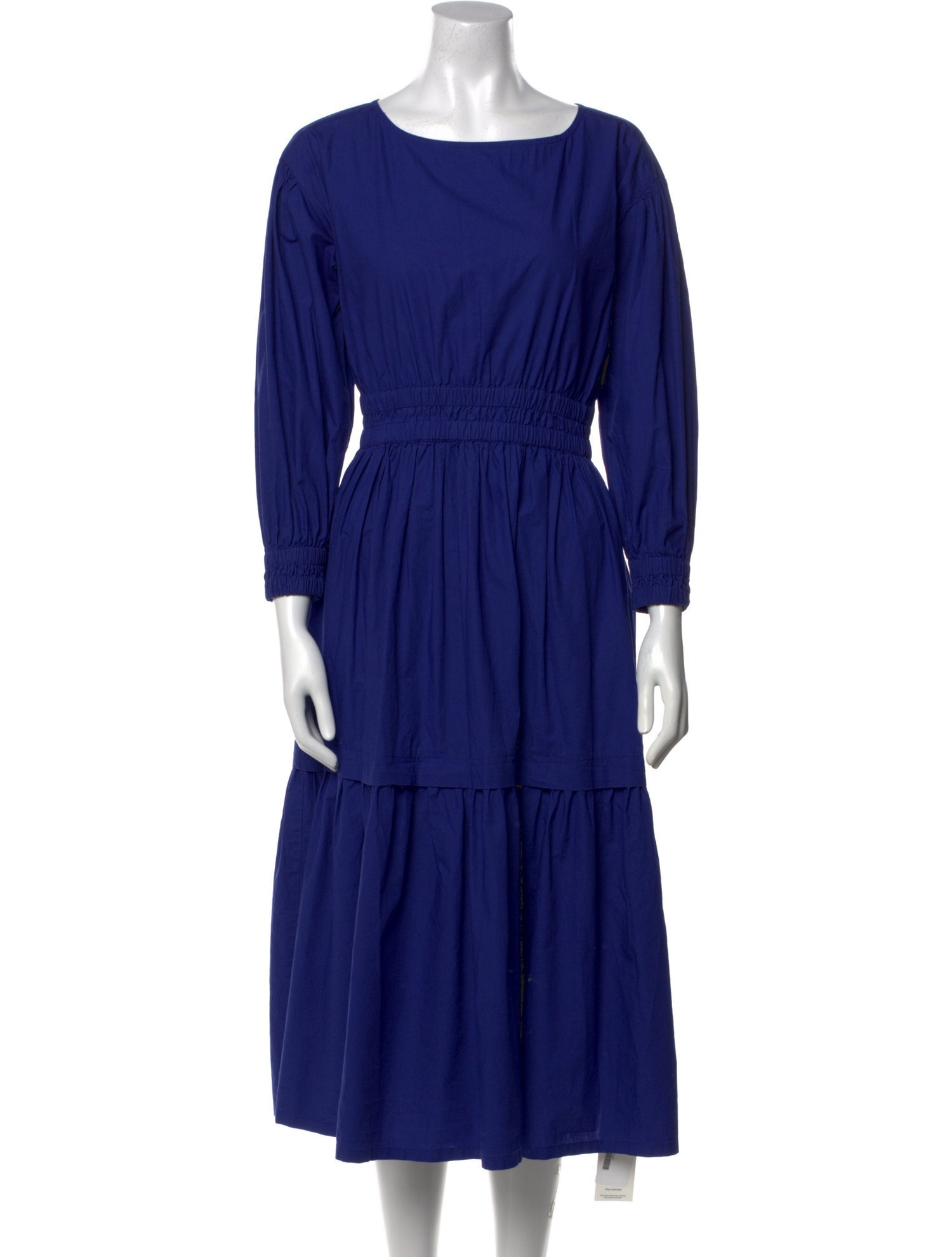 Apiece Apart Bateau Neckline Midi Length Dress