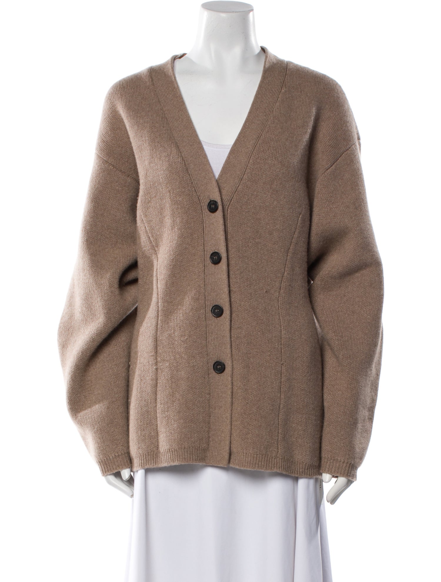 Apiece Apart Merino Wool V-Neck Sweater