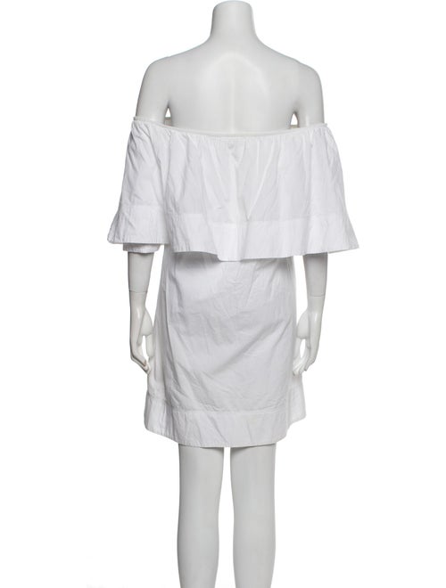 Apiece Apart Off-The-Shoulder Mini Dress