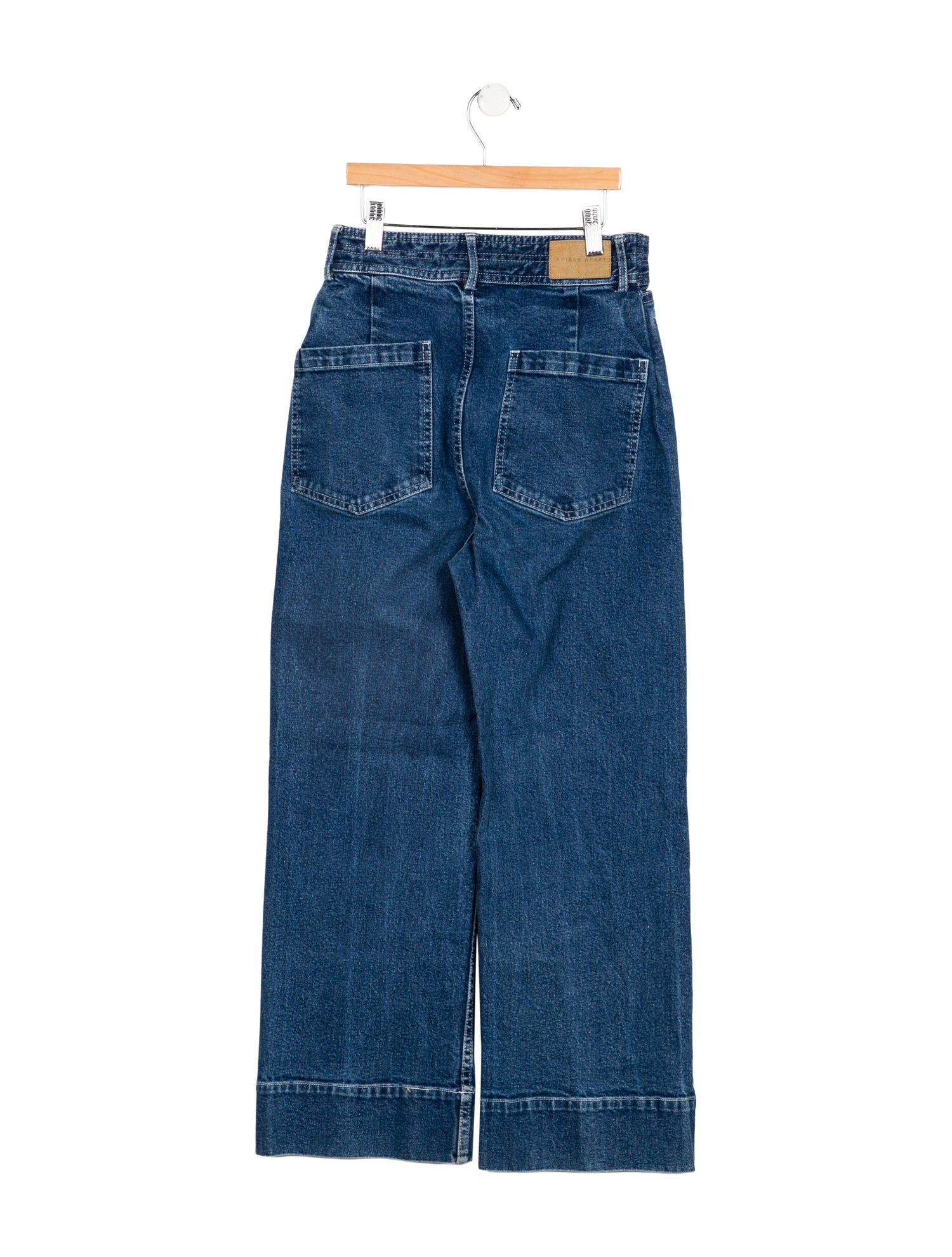 Apiece Apart High-Rise Wide Leg Jeans