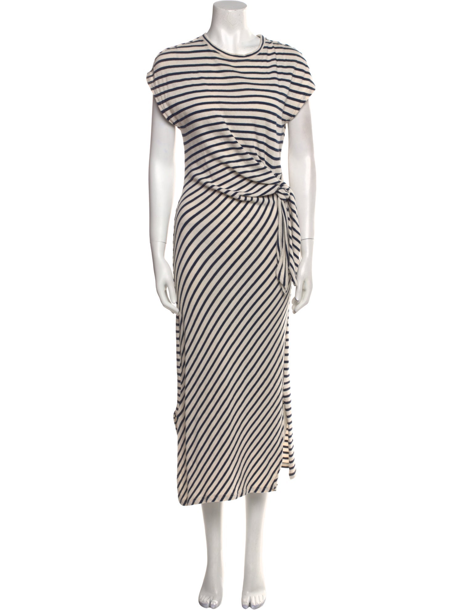 Apiece Apart Striped Long Dress