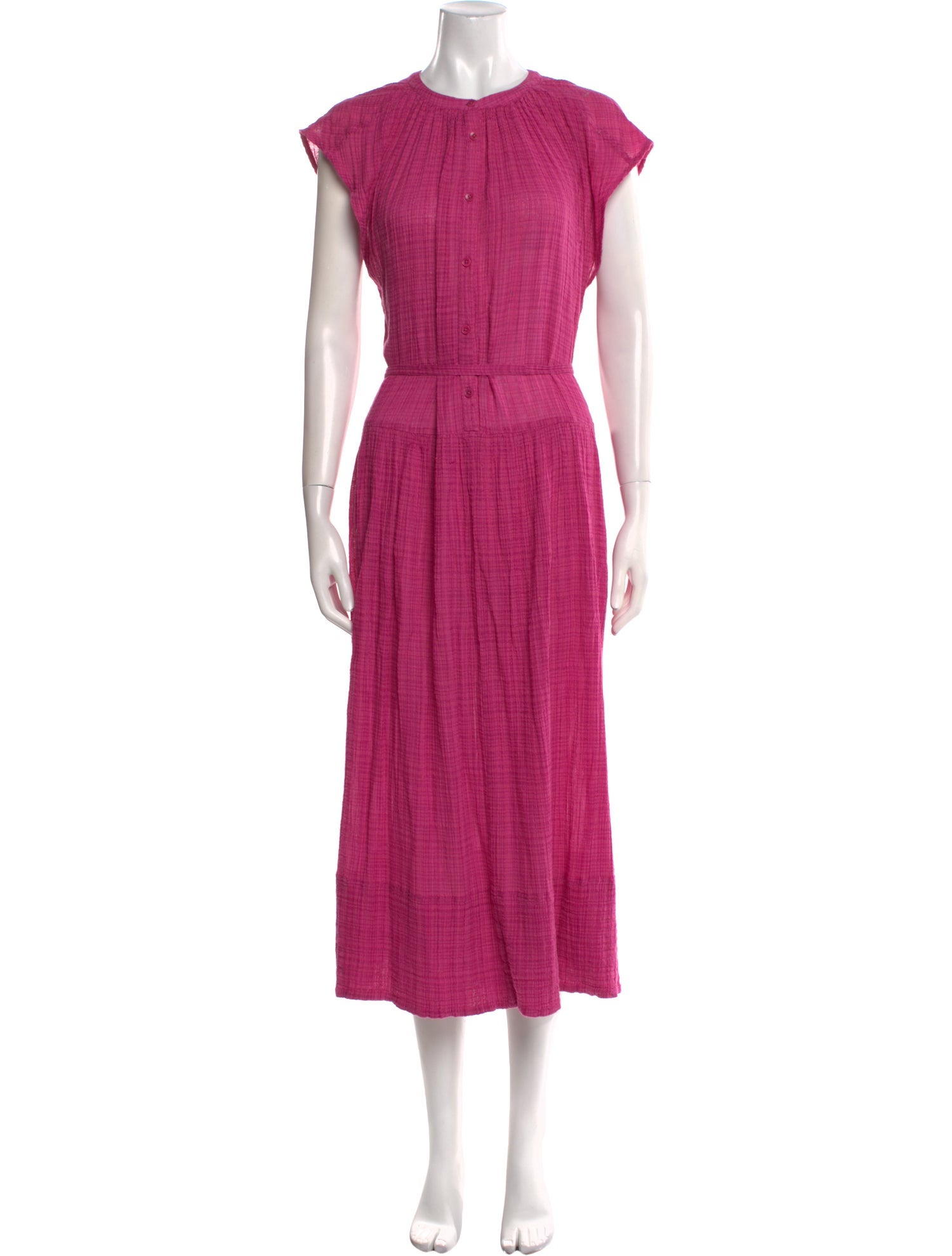 Apiece Apart Crew Neck Long Dress