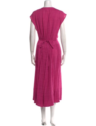 Apiece Apart Crew Neck Long Dress