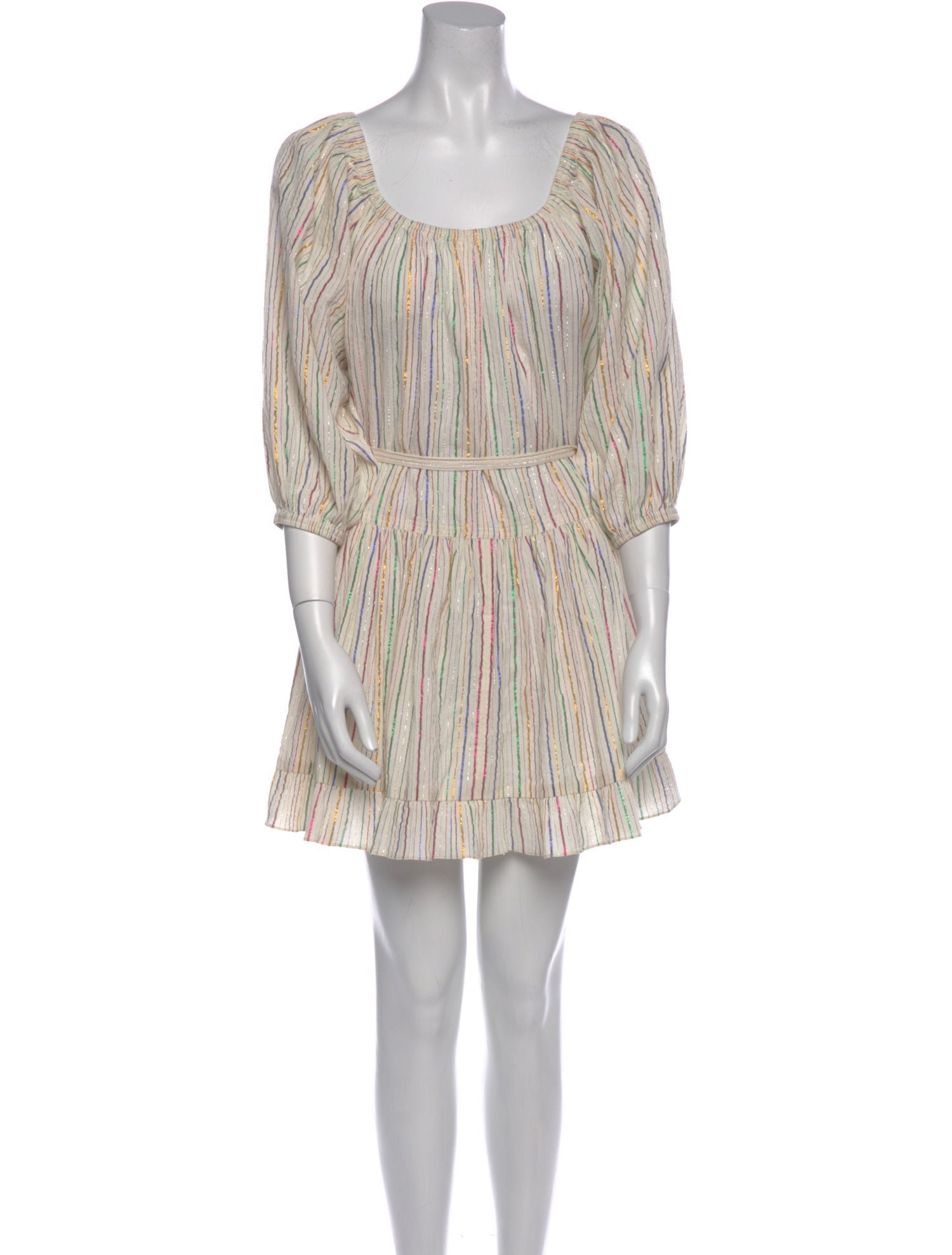 Apiece Apart Striped Mini Dress