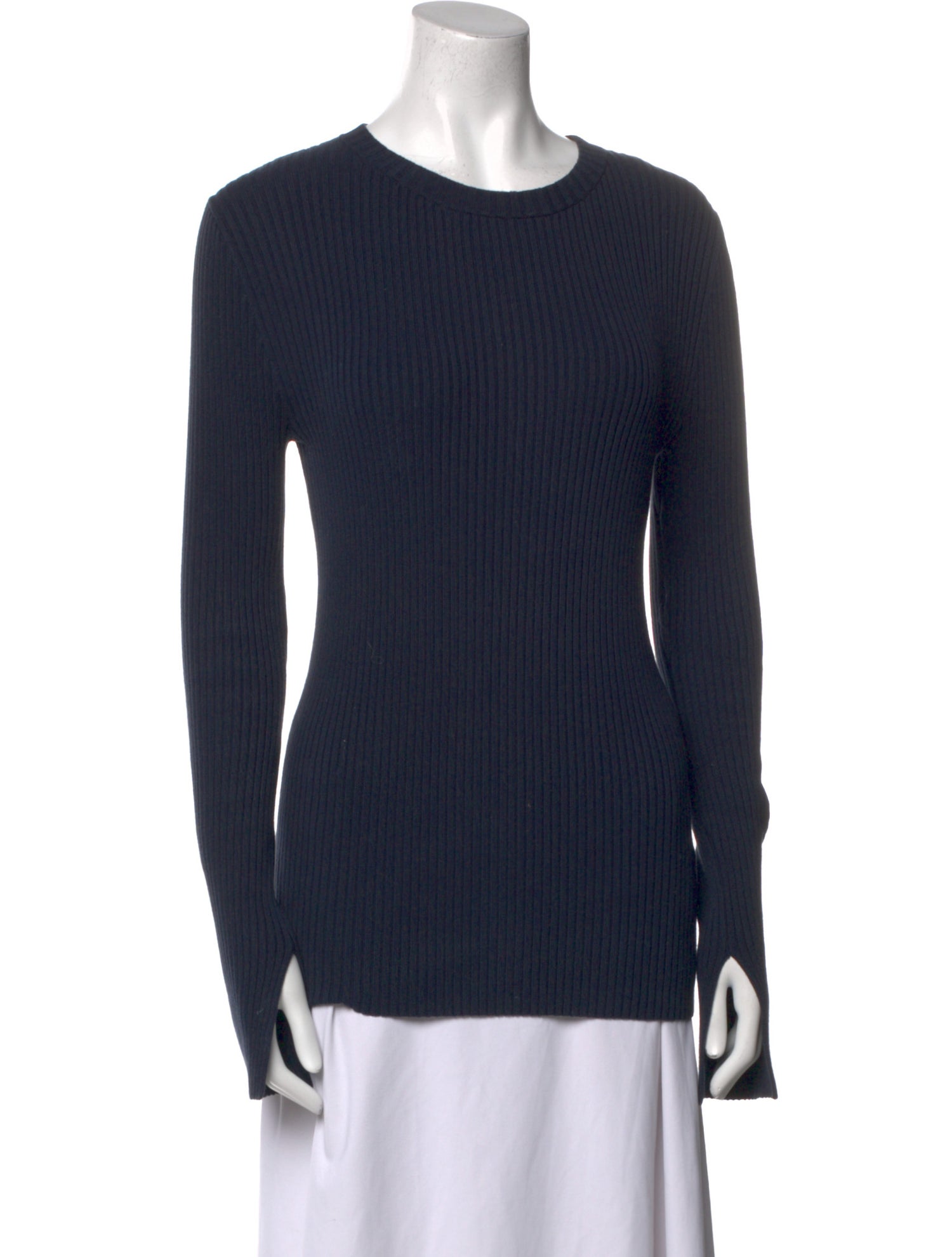 Apiece Apart Crew Neck Long Sleeve Top