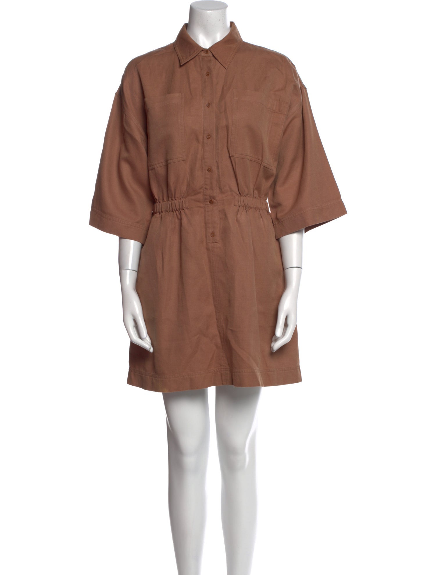 Apiece Apart Linen Mini Dress