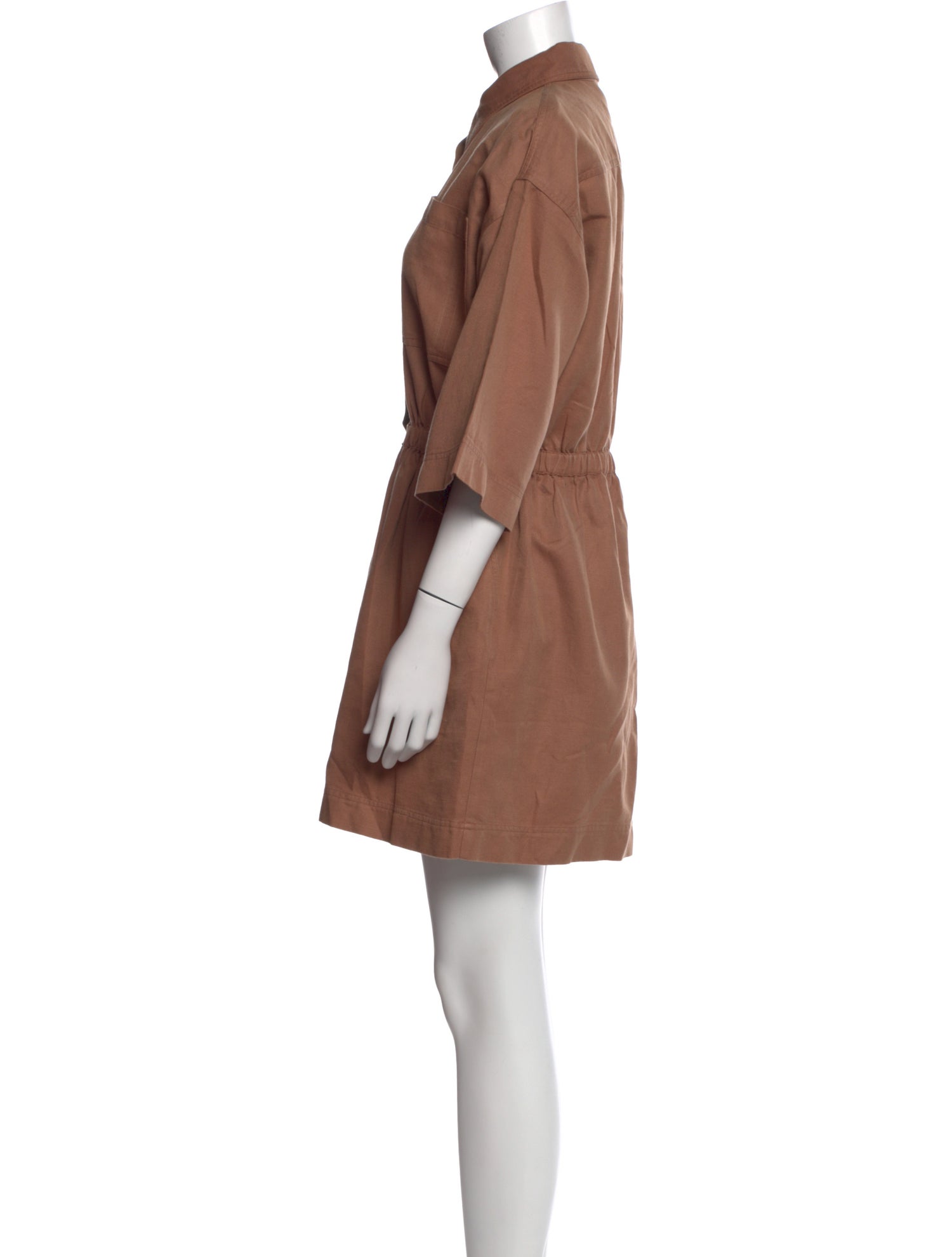 Apiece Apart Linen Mini Dress