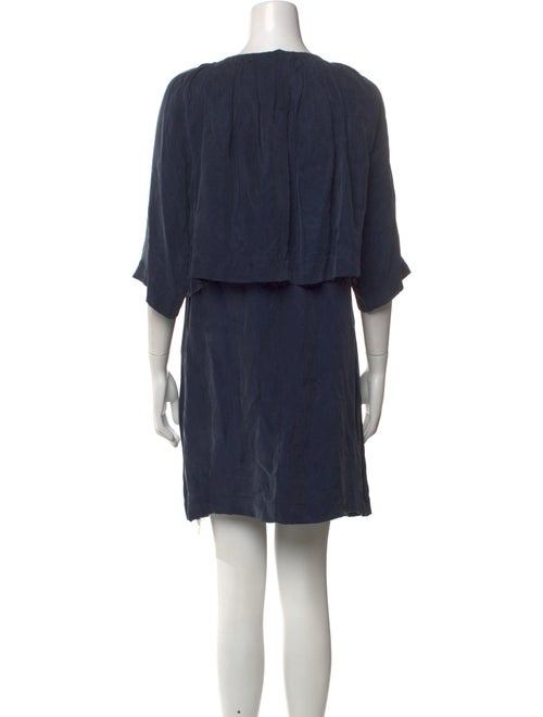 Apiece Apart Scoop Neck Mini Dress