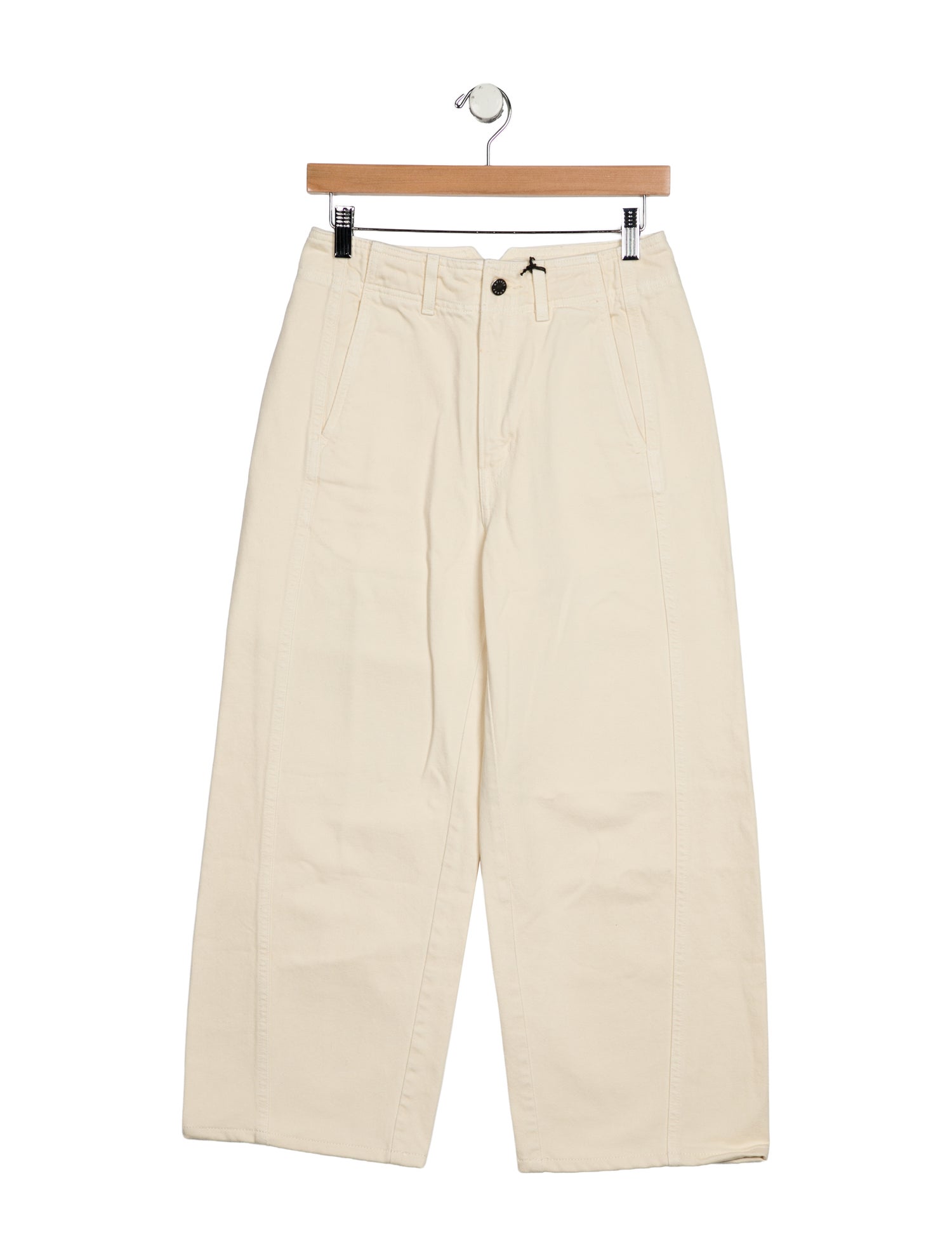 Apiece Apart Mid-Rise Wide Leg Jeans