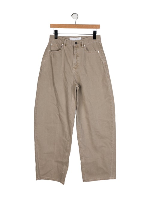 Apiece Apart High-Rise Wide Leg Jeans