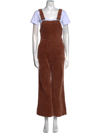 Apiece Apart Square Neckline Jumpsuit