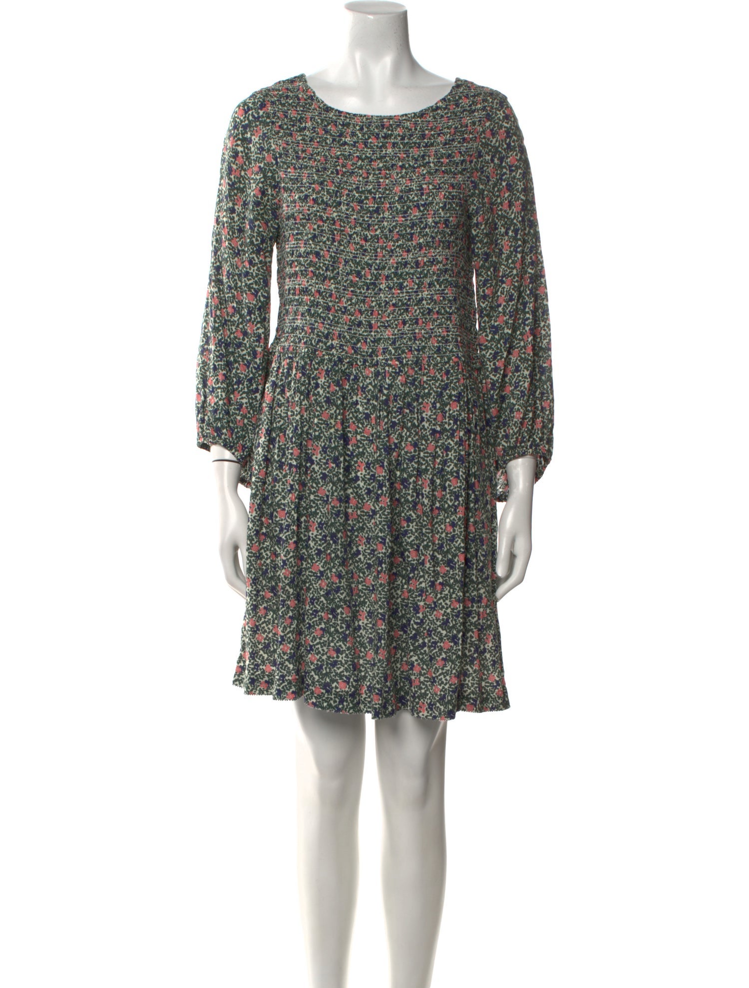 Apiece Apart Floral Print Mini Dress