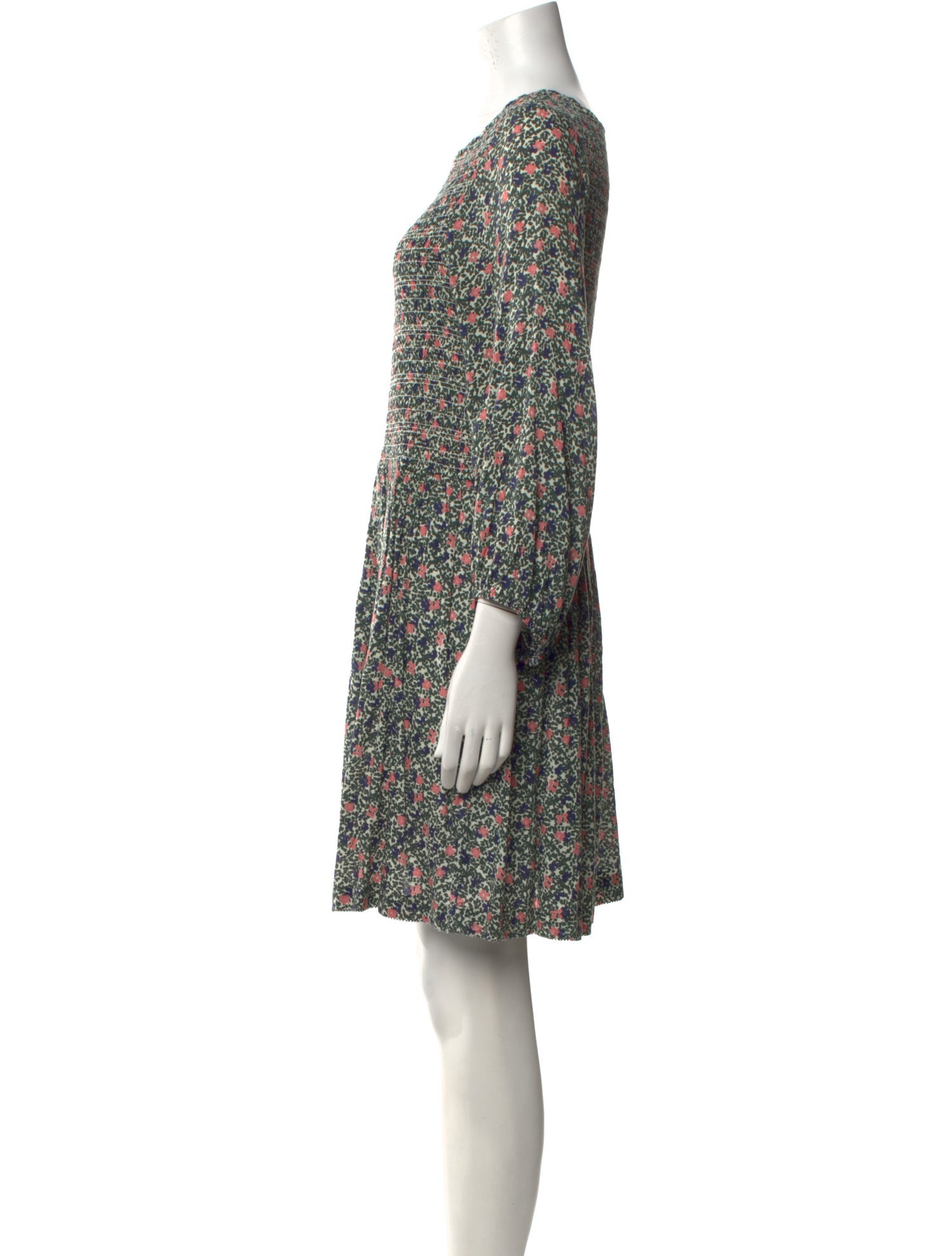 Apiece Apart Floral Print Mini Dress