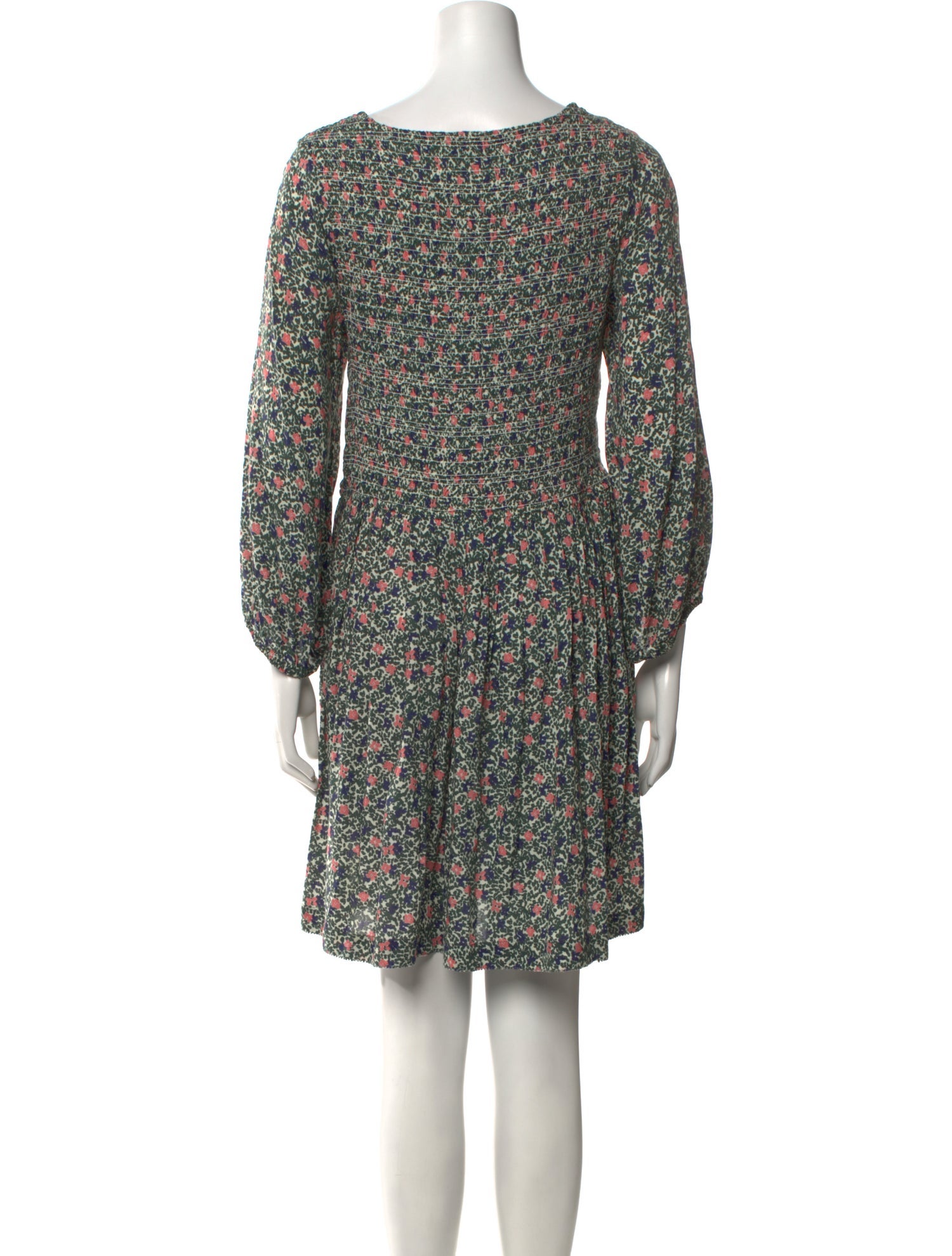 Apiece Apart Floral Print Mini Dress