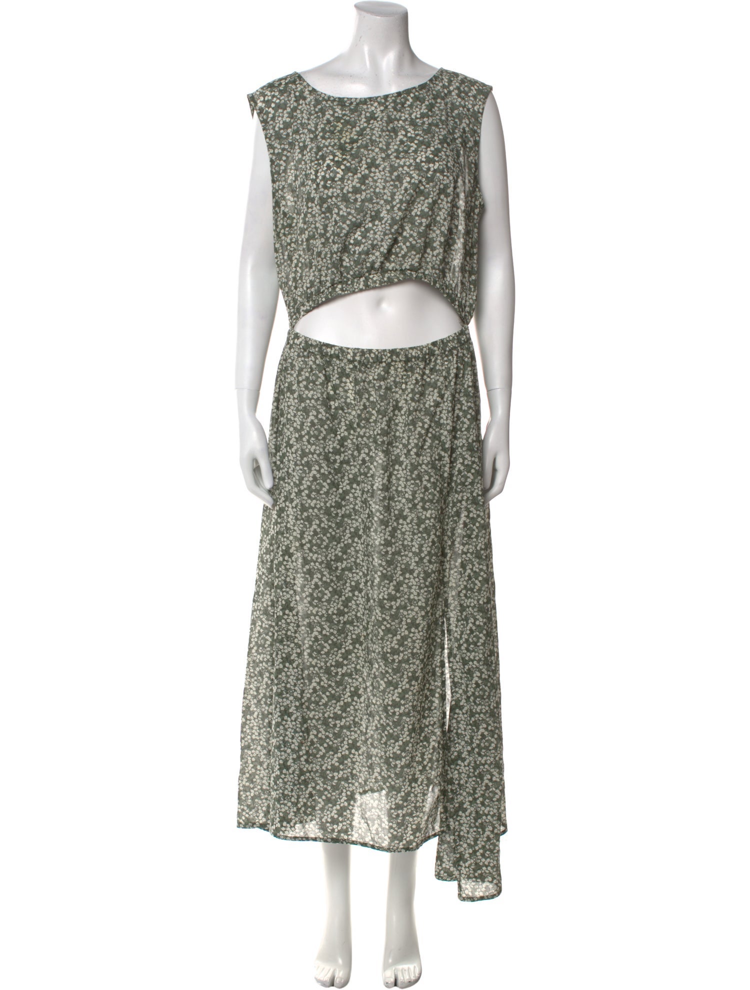 Apiece Apart Printed Long Dress