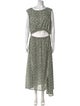 Apiece Apart Printed Long Dress