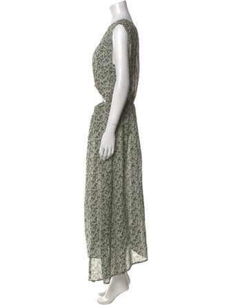 Apiece Apart Printed Long Dress