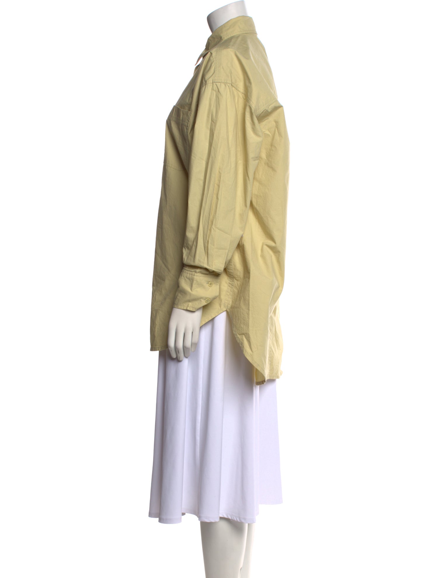 Apiece Apart Long Sleeve Button-Up Top