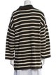 Apiece Apart Striped Mock Neck Sweater