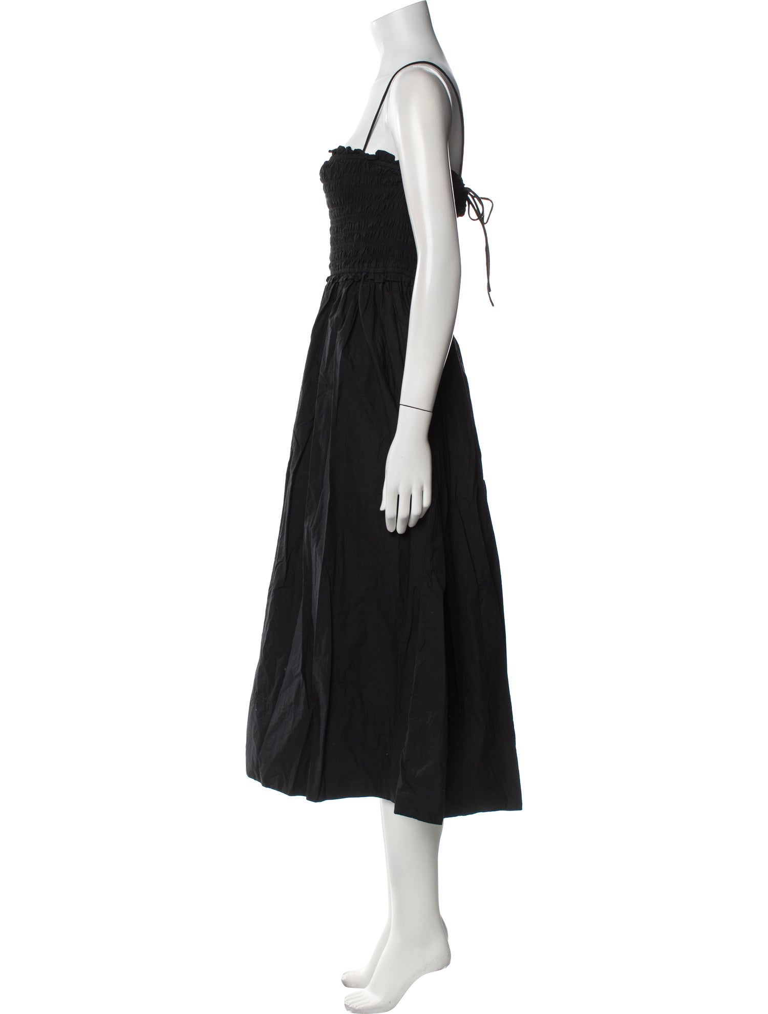 Apiece Apart Square Neckline Knee-Length Dress