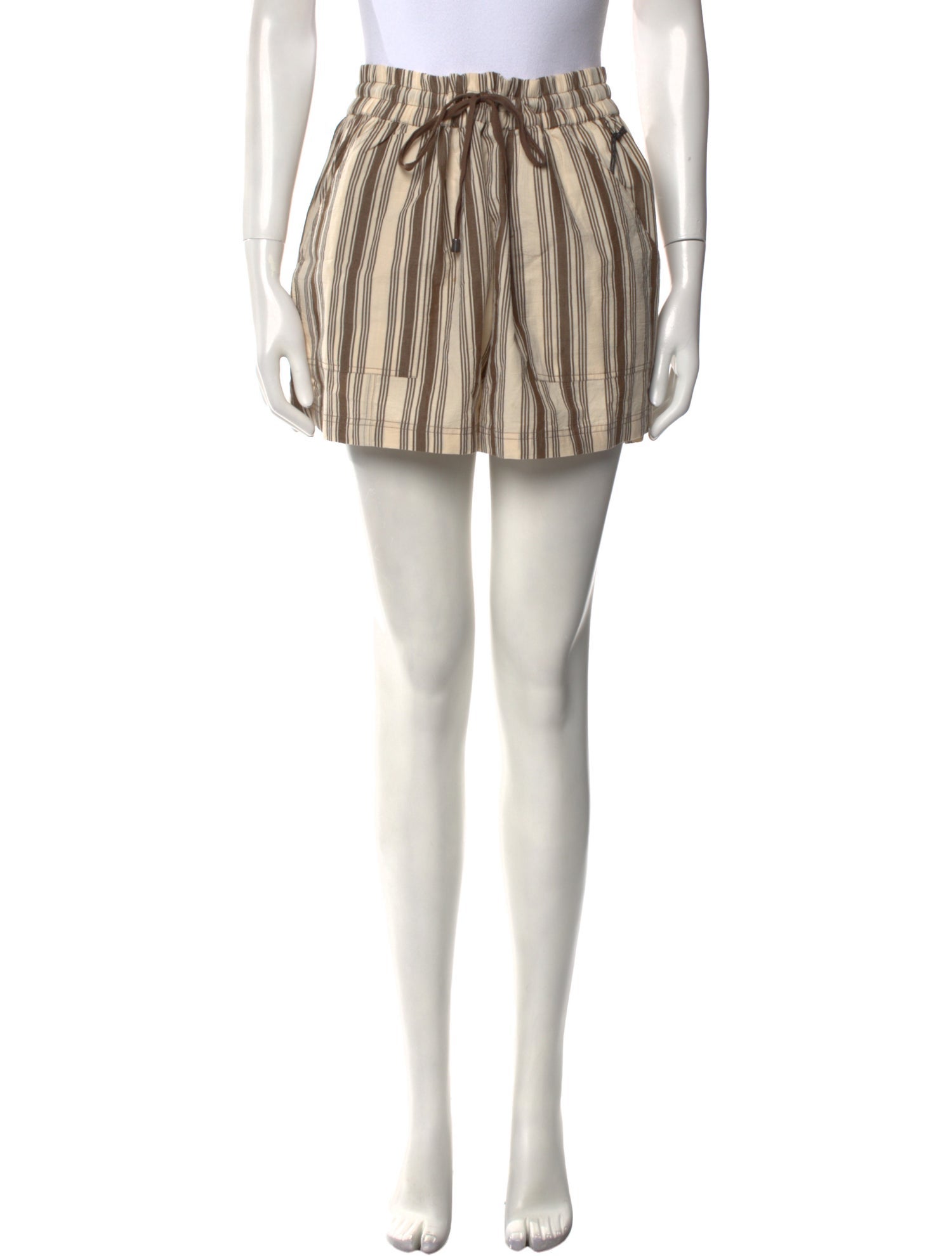 Apiece Apart Striped Mini Shorts w/ Tags