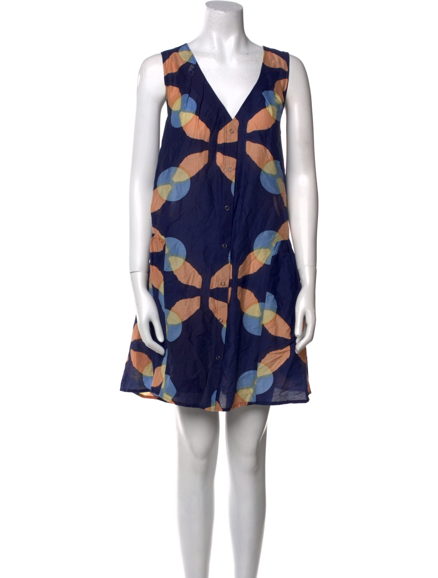 Apiece Apart Printed Mini Dress