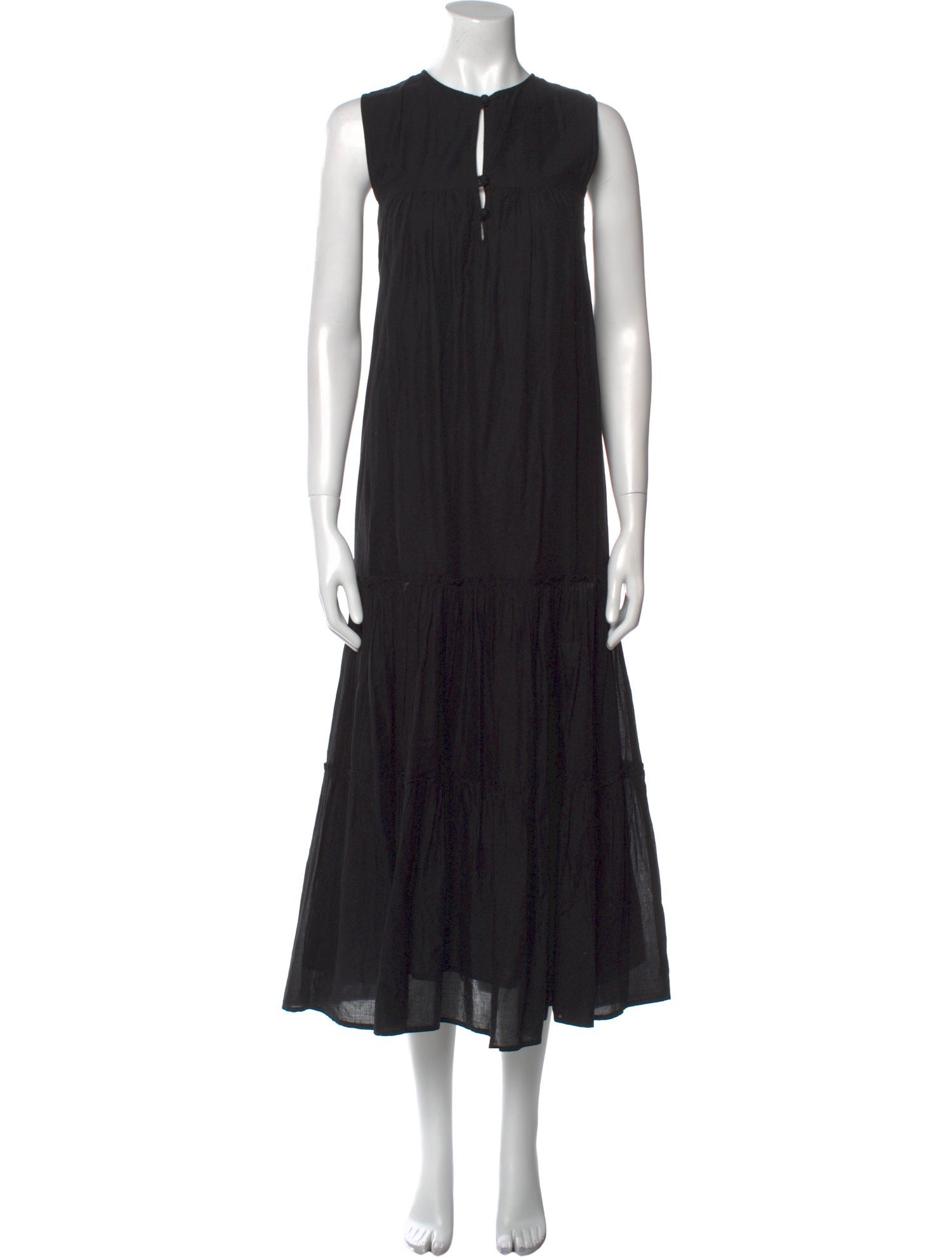 Apiece Apart Crew Neck Long Dress