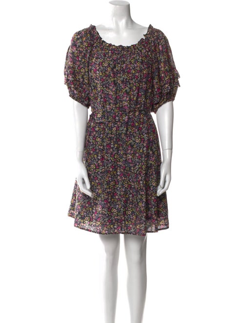 Apiece Apart Floral Print Mini Dress
