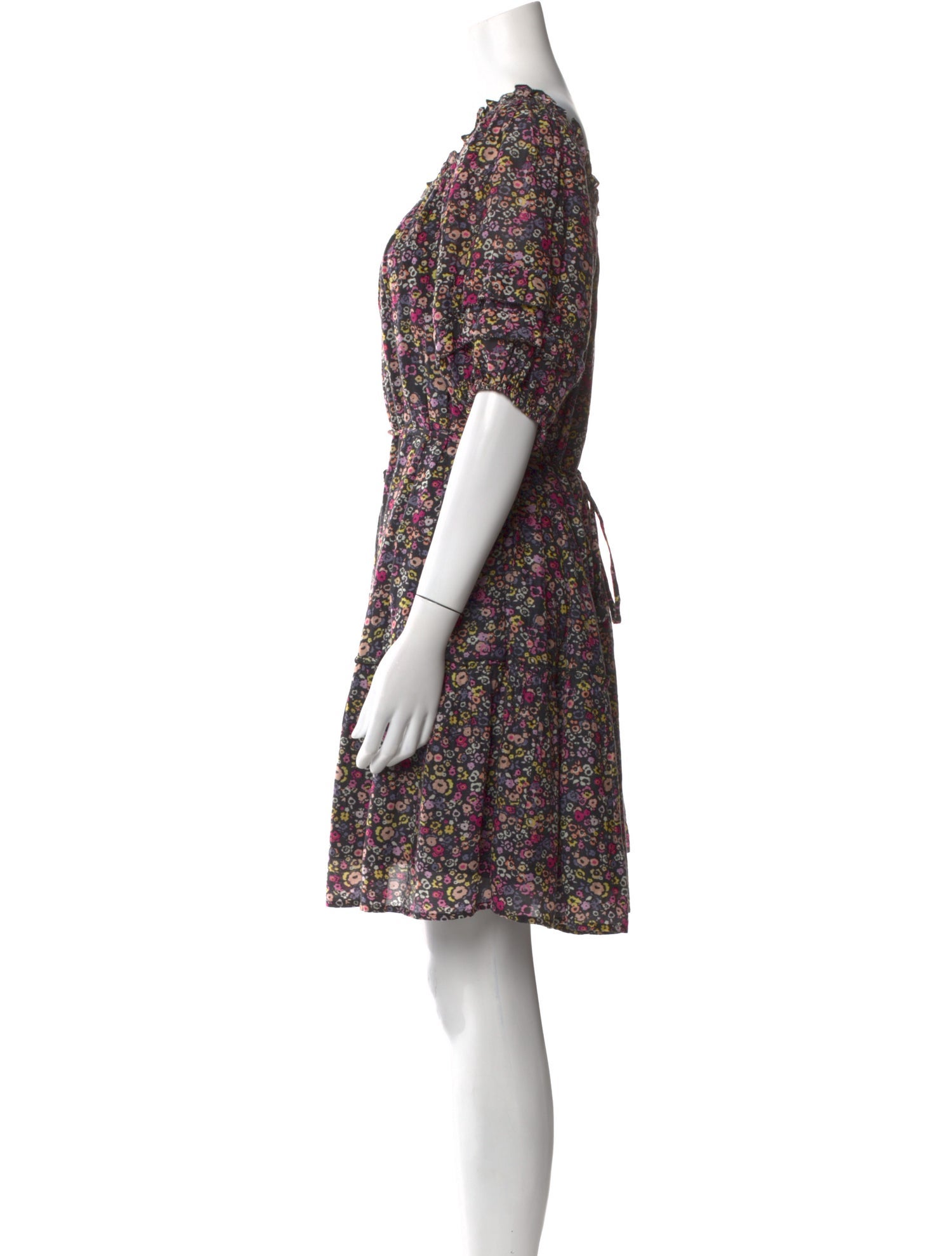 Apiece Apart Floral Print Mini Dress