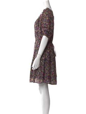 Apiece Apart Floral Print Mini Dress