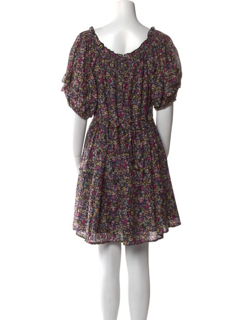 Apiece Apart Floral Print Mini Dress