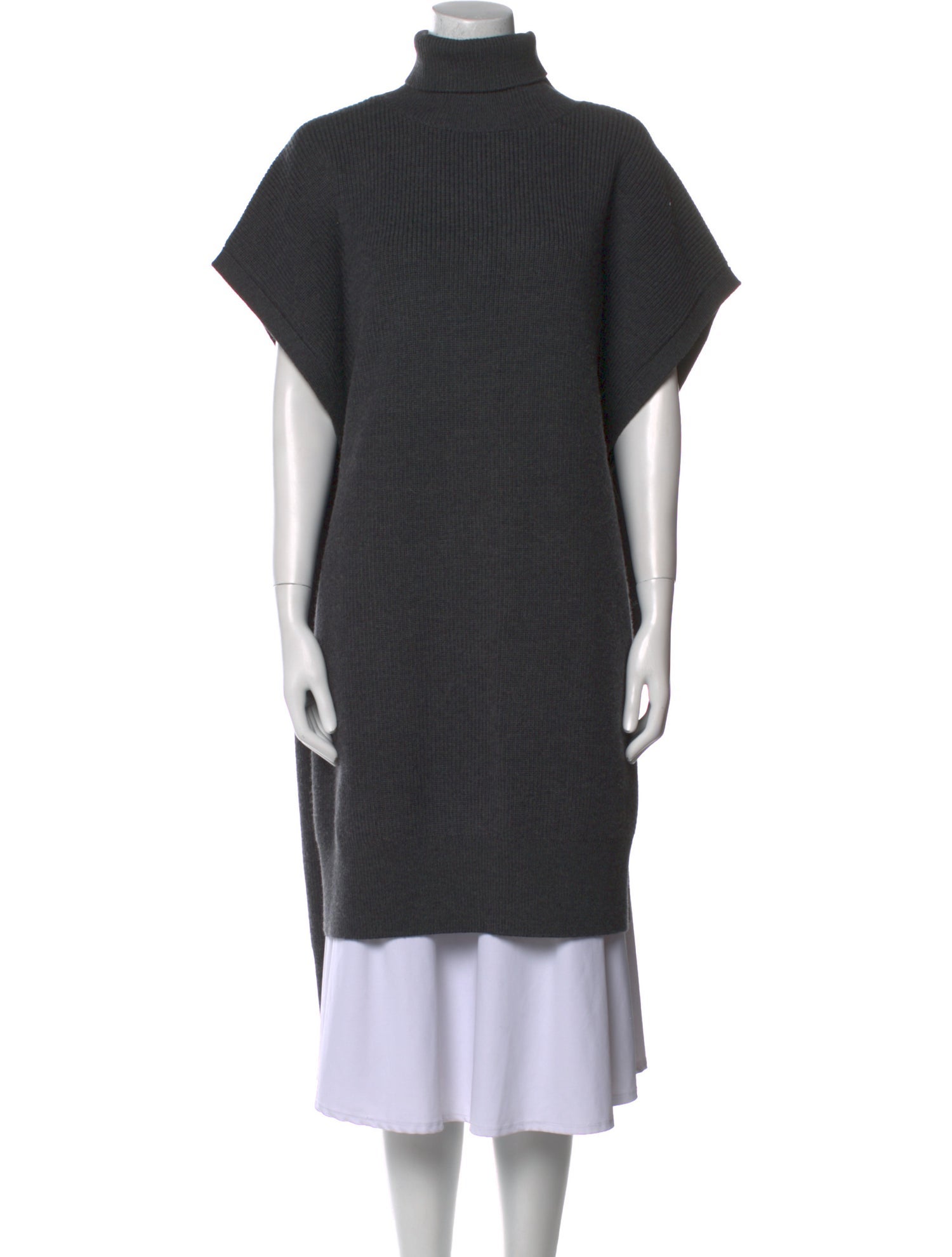 Apiece Apart Wool Mock Neck Sweater