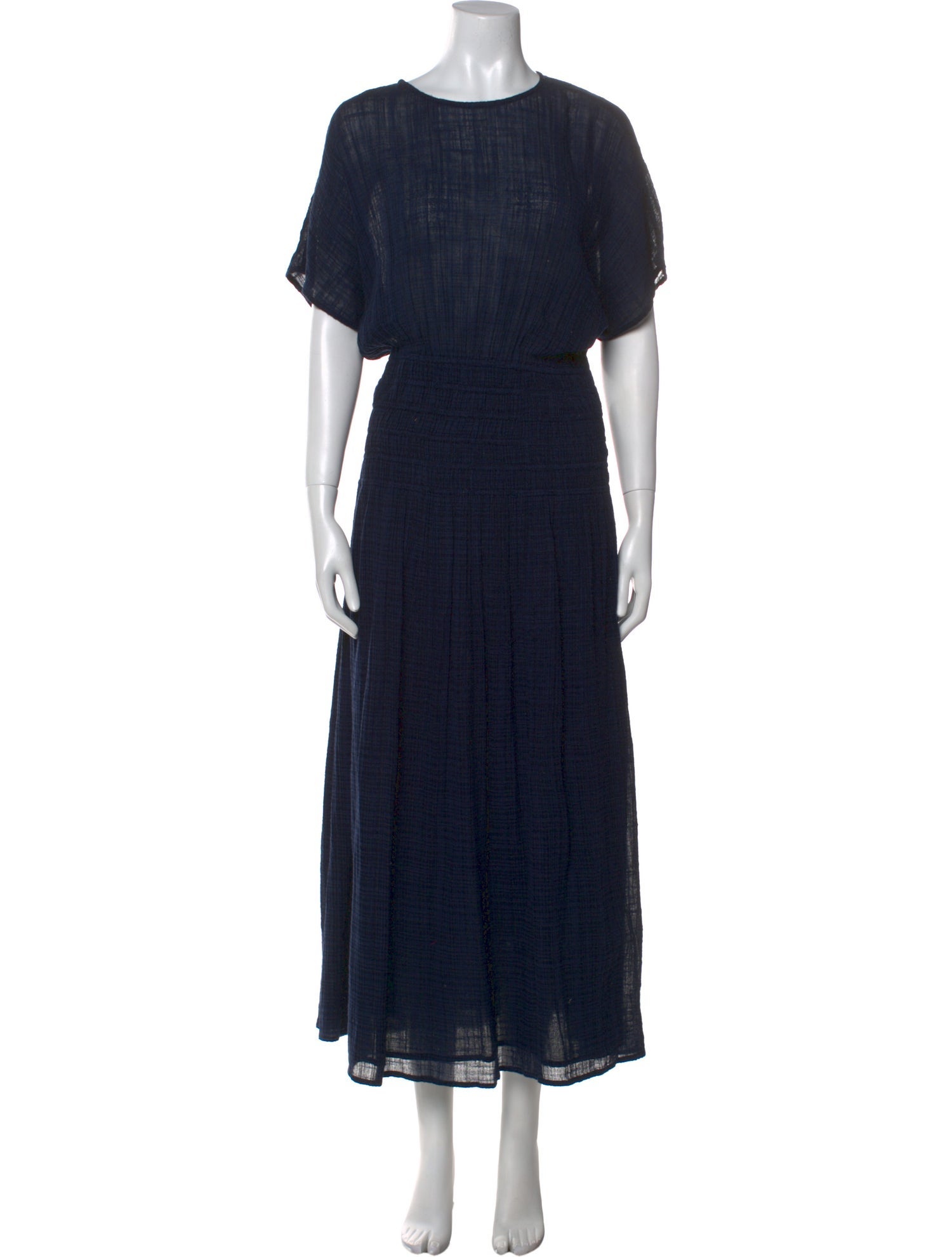 Apiece Apart Crew Neck Long Dress