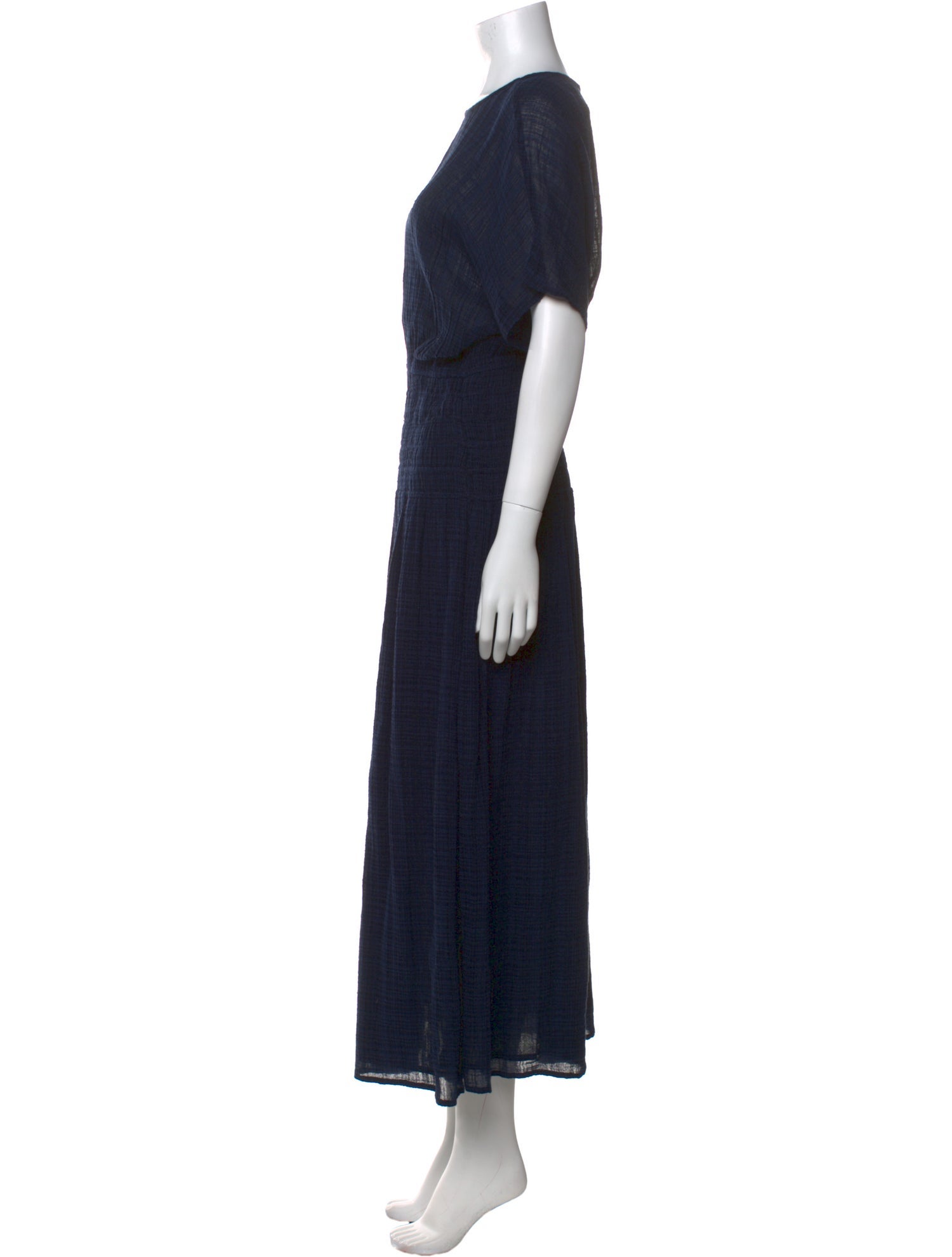 Apiece Apart Crew Neck Long Dress