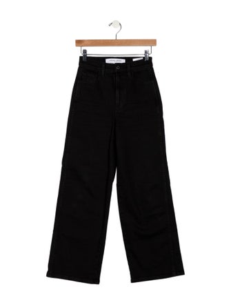 Apiece Apart Mid-Rise Wide Leg Jeans