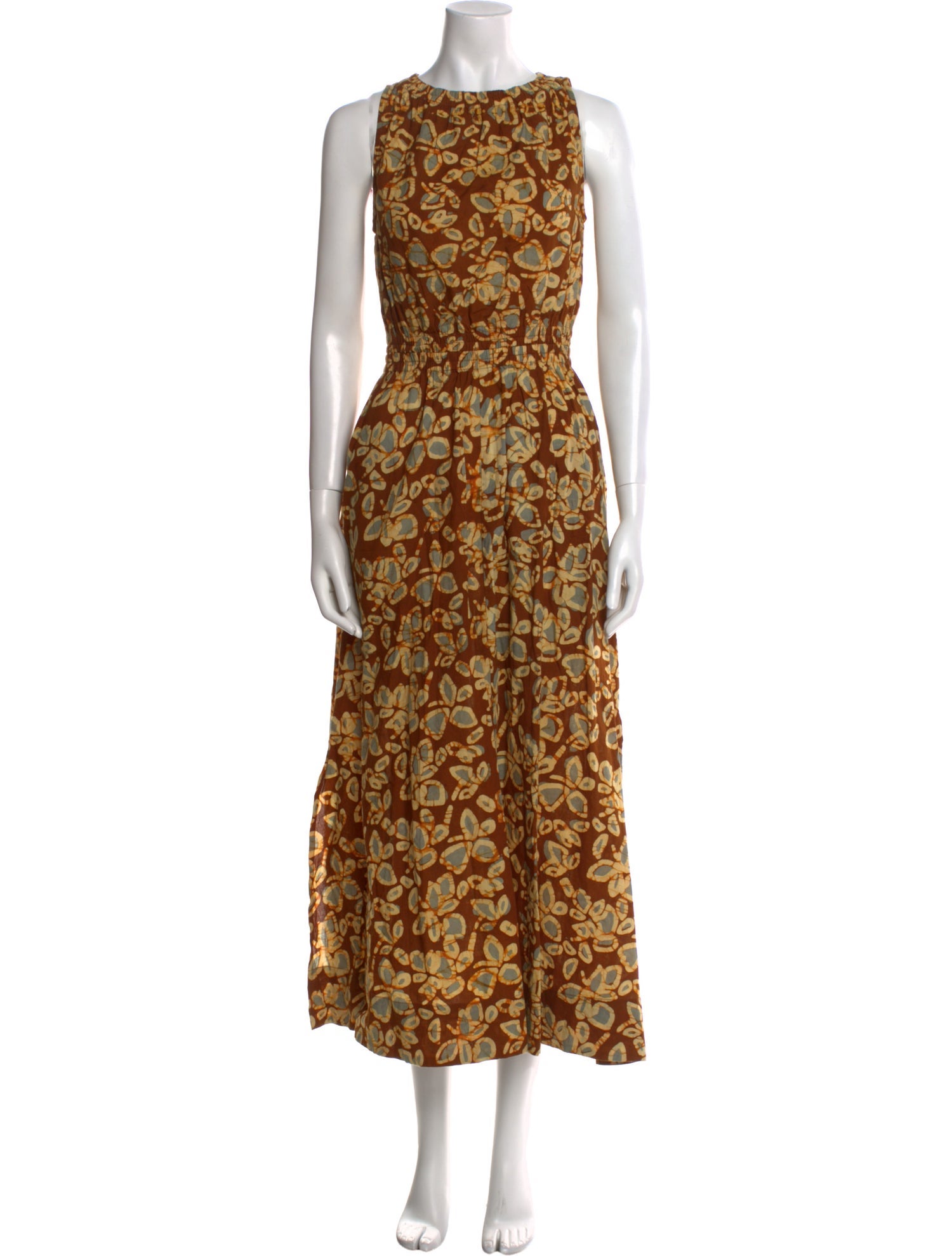 Apiece Apart Printed Long Dress