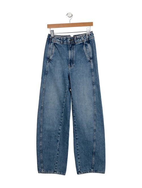 Apiece Apart High-Rise Wide Leg Jeans