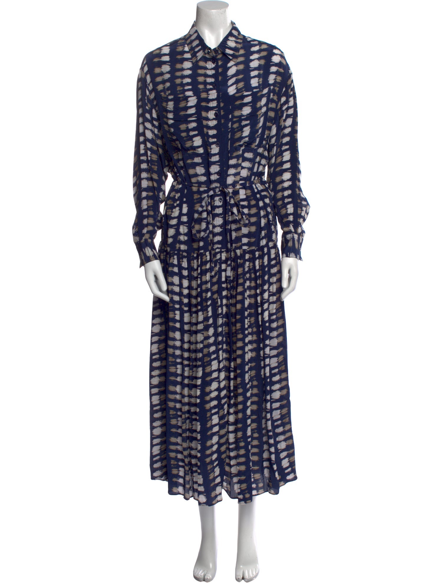 Apiece Apart Printed Long Dress