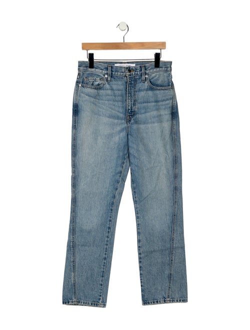Apiece Apart High-Rise Straight Leg Jeans