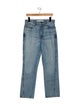 Apiece Apart High-Rise Straight Leg Jeans