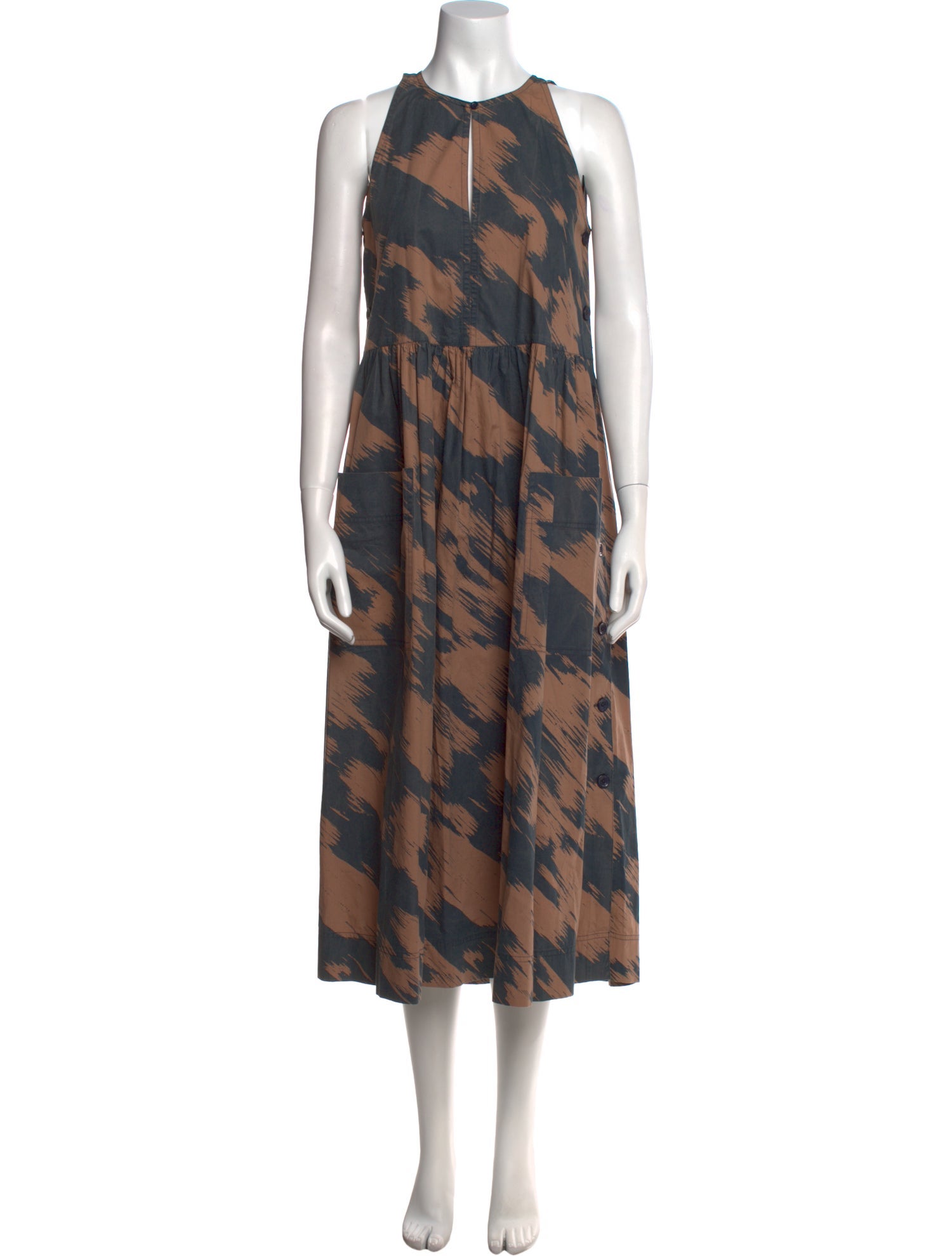 Apiece Apart Printed Long Dress
