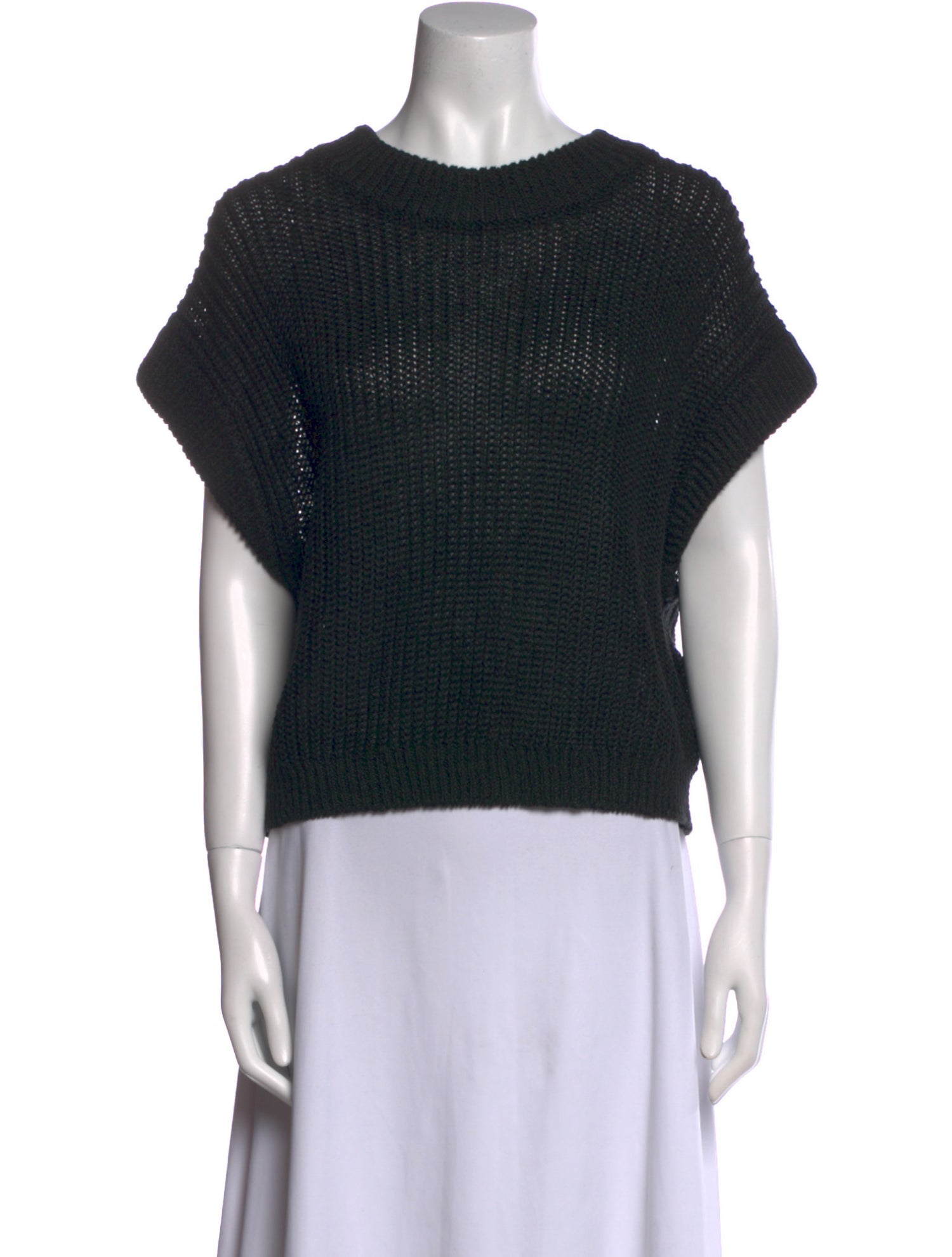 Apiece Apart Linen Bateau Neckline Top