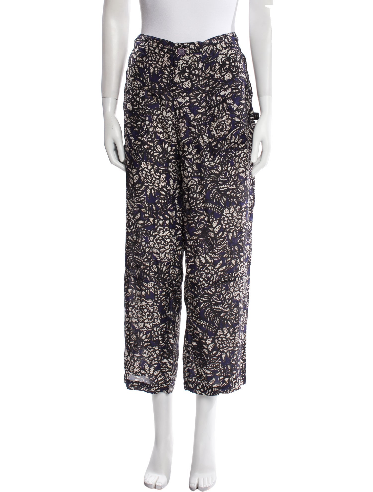 Apiece Apart Silk Straight Leg Pants