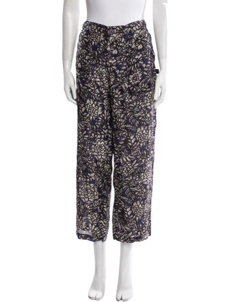 Apiece Apart Silk Straight Leg Pants