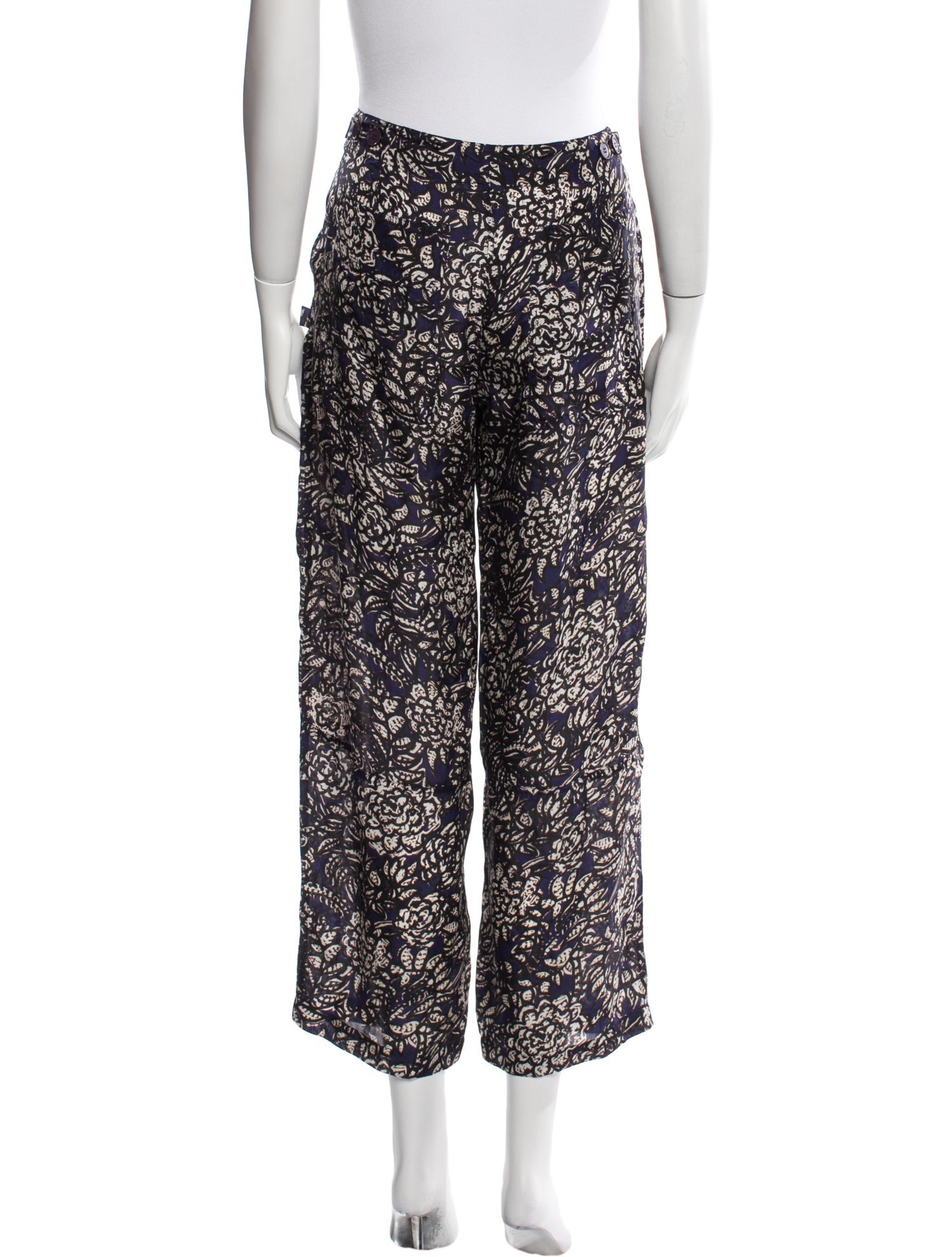 Apiece Apart Silk Straight Leg Pants