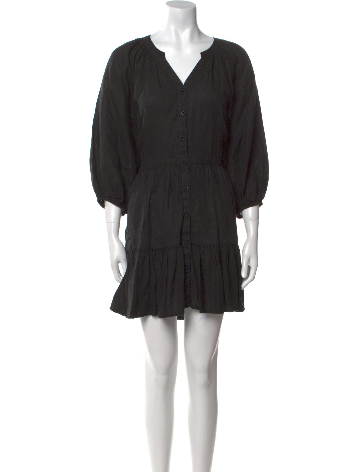 Apiece Apart Linen Mini Dress