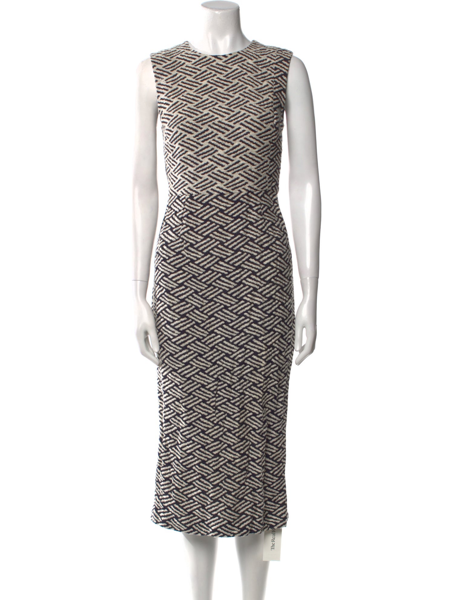 Apiece Apart Striped Midi Length Dress