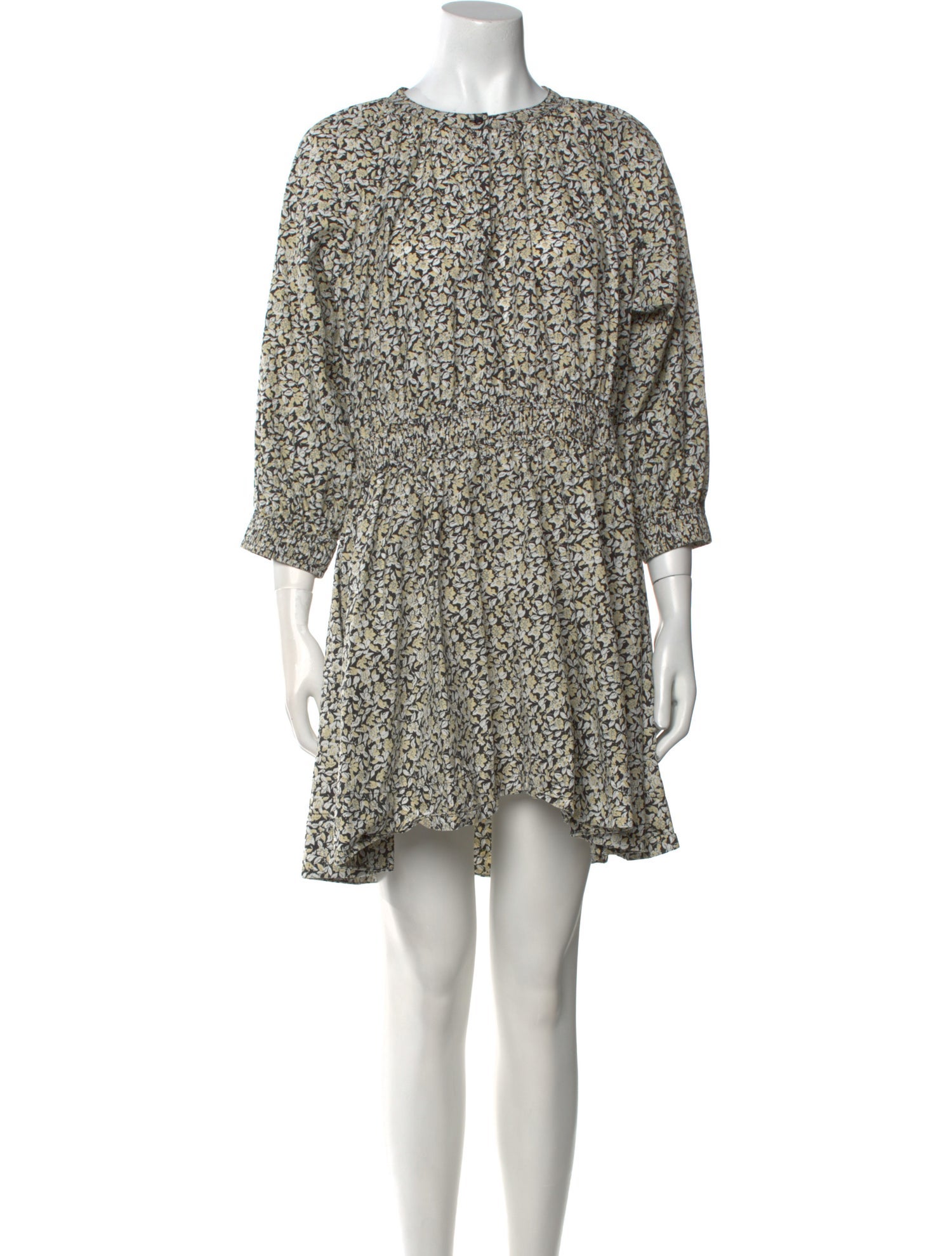 Apiece Apart Floral Print Mini Dress