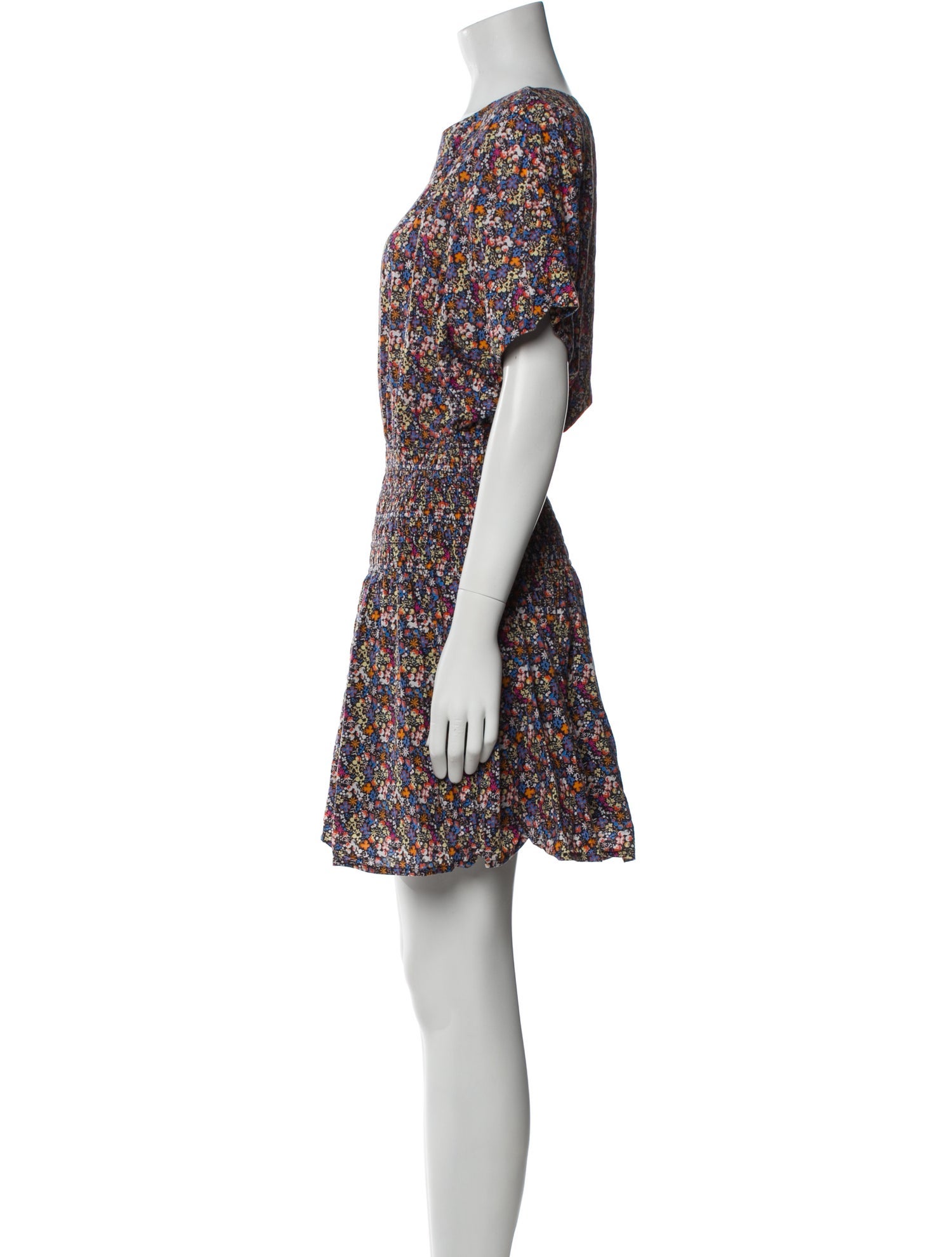 Apiece Apart Floral Print Mini Dress